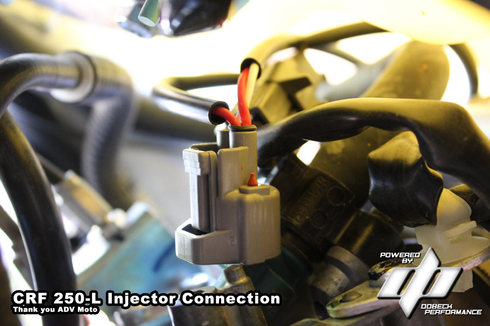 CRF 250-L Injector Connection