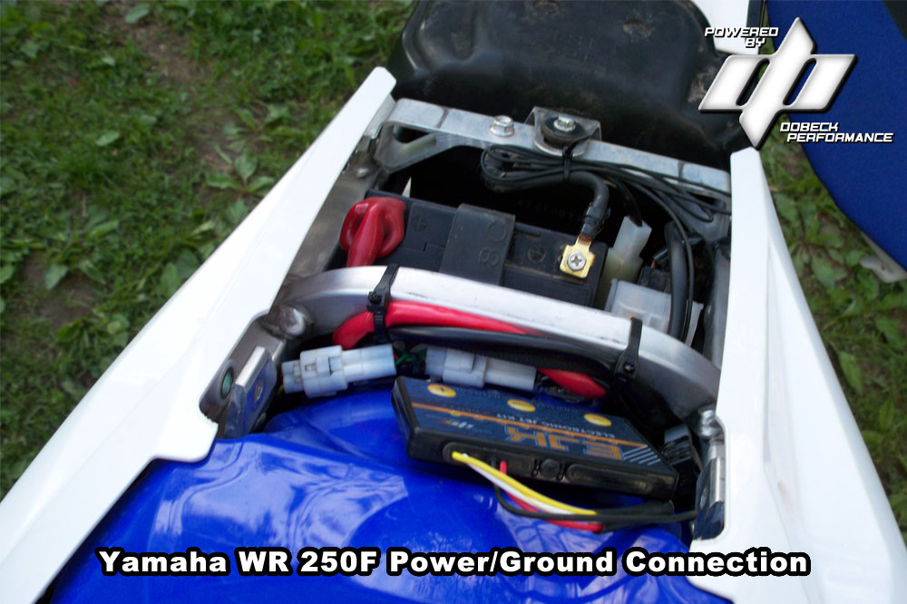WR 250F Power Connection
